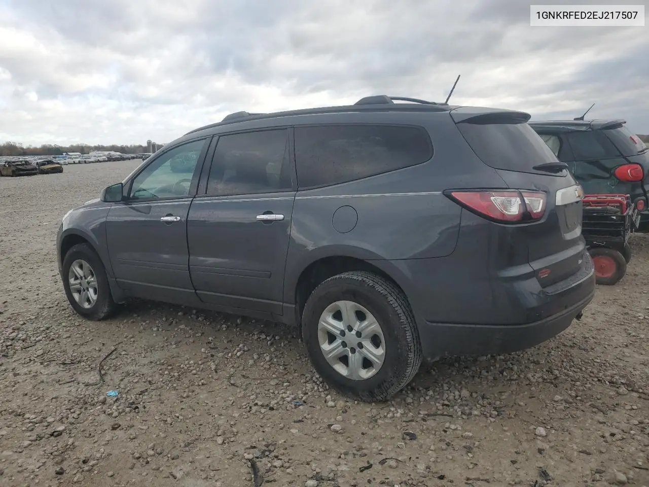 1GNKRFED2EJ217507 2014 Chevrolet Traverse Ls