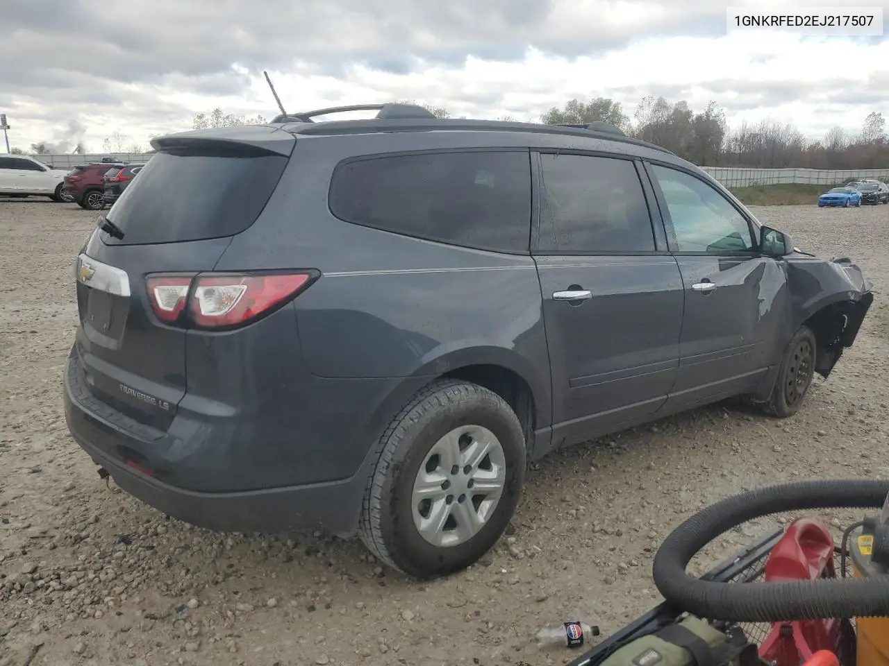 1GNKRFED2EJ217507 2014 Chevrolet Traverse Ls