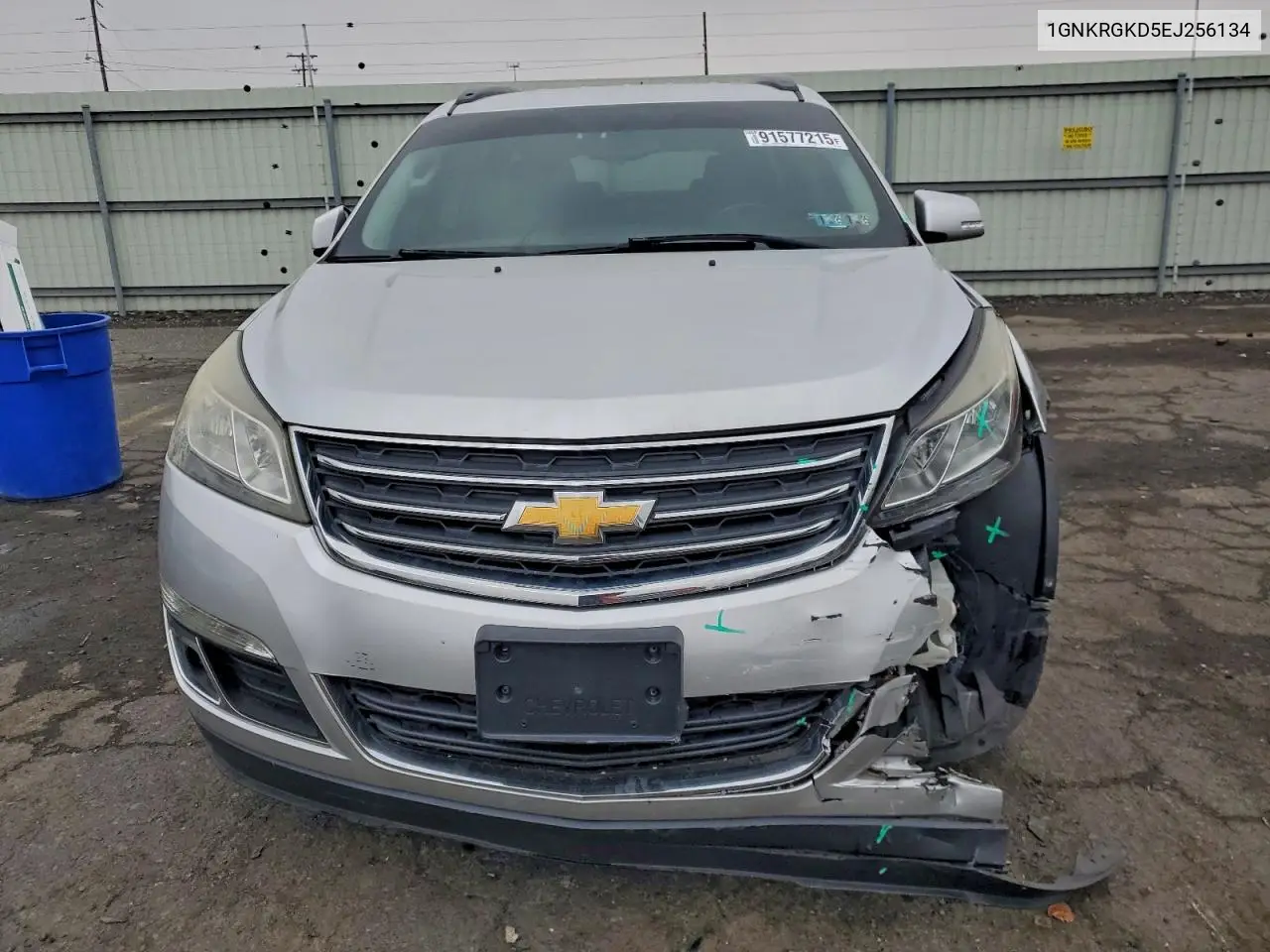 1GNKRGKD5EJ256134 2014 Chevrolet Traverse Lt