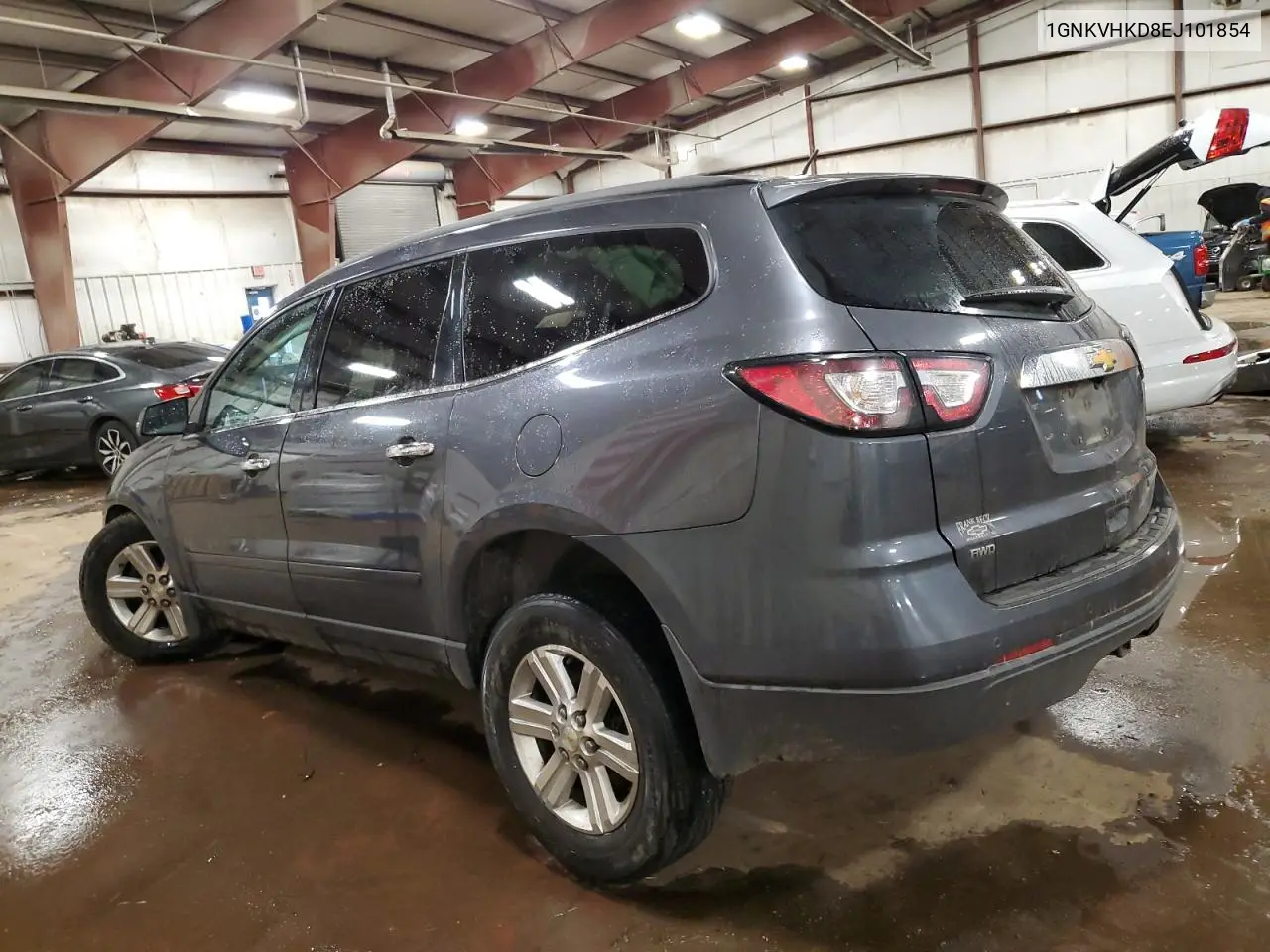 1GNKVHKD8EJ101854 2014 Chevrolet Traverse Lt