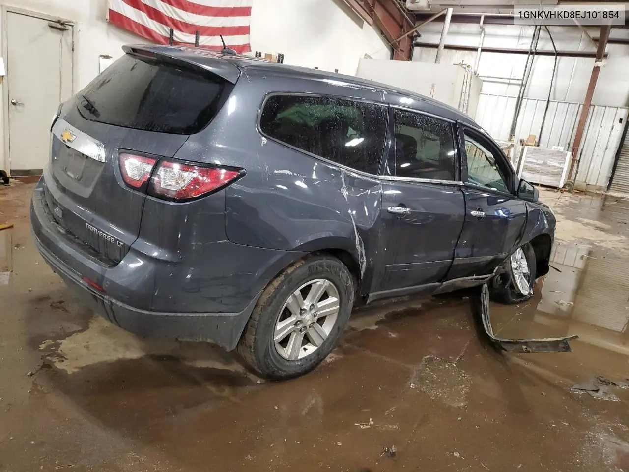 1GNKVHKD8EJ101854 2014 Chevrolet Traverse Lt