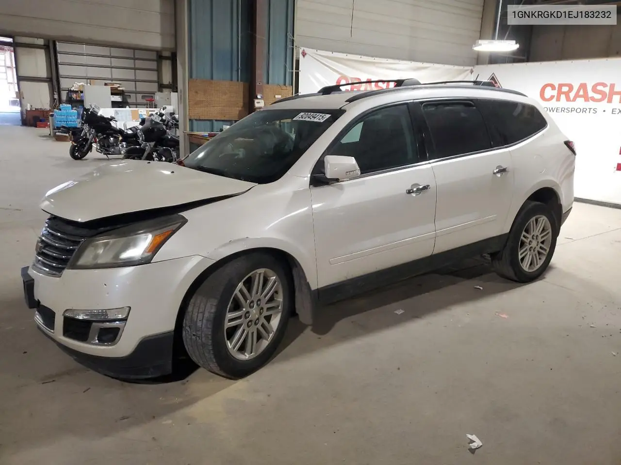 1GNKRGKD1EJ183232 2014 Chevrolet Traverse Lt
