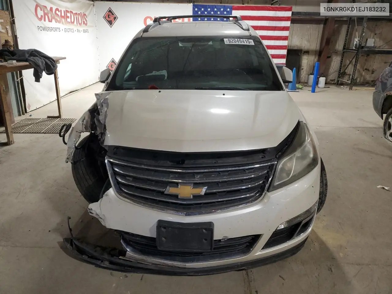 1GNKRGKD1EJ183232 2014 Chevrolet Traverse Lt