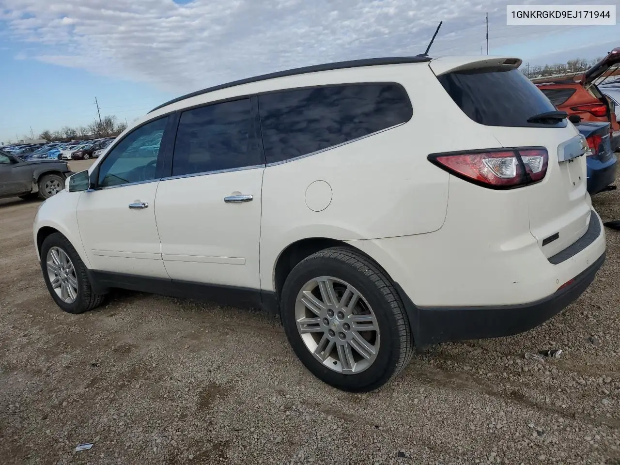 1GNKRGKD9EJ171944 2014 Chevrolet Traverse Lt