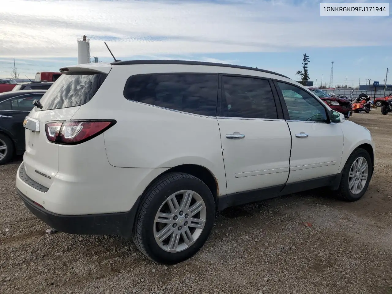 1GNKRGKD9EJ171944 2014 Chevrolet Traverse Lt