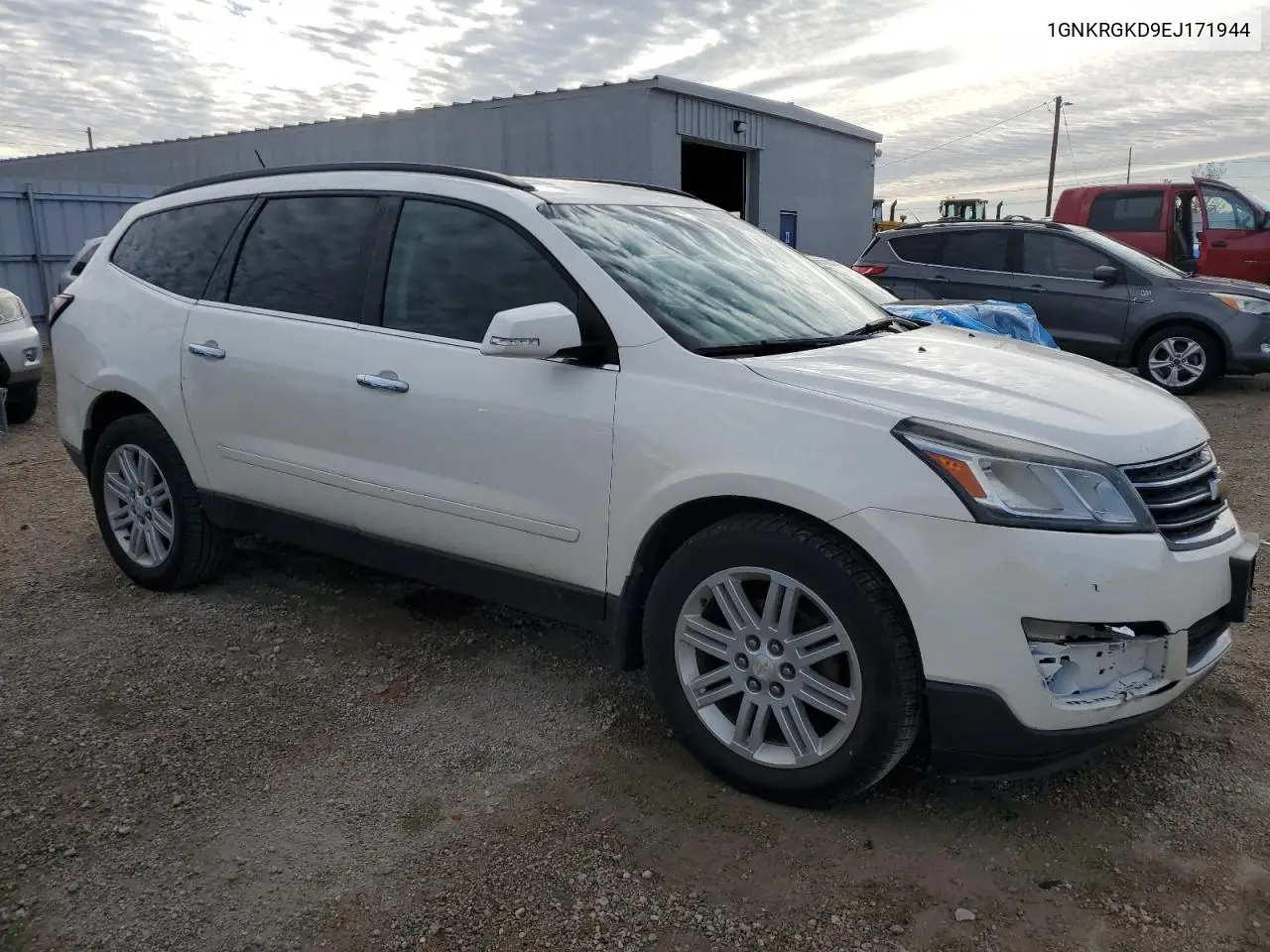 1GNKRGKD9EJ171944 2014 Chevrolet Traverse Lt