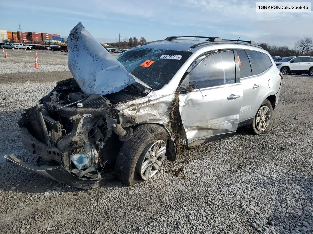 1GNKRGKD5EJ256845 2014 Chevrolet Traverse Lt
