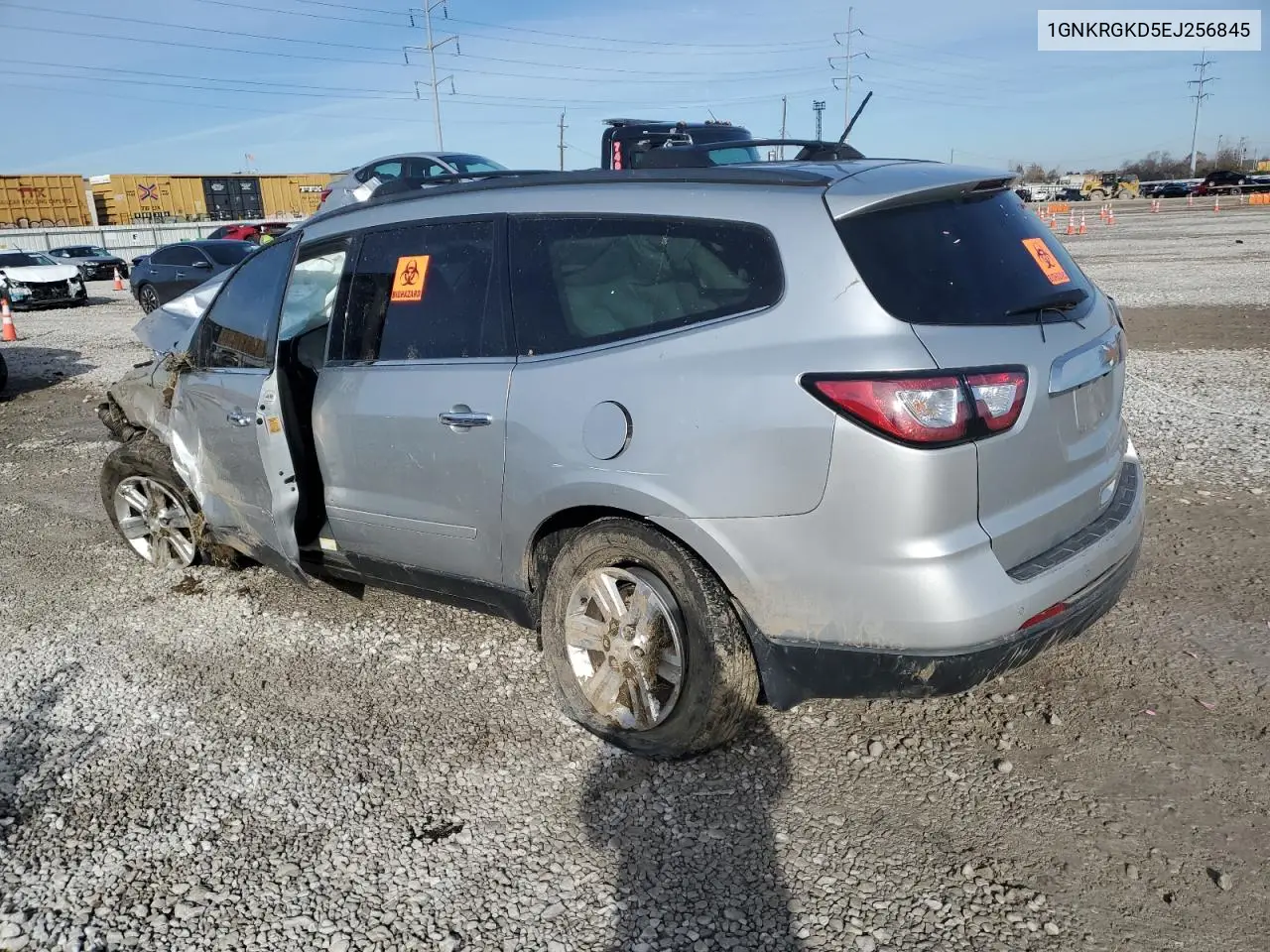 1GNKRGKD5EJ256845 2014 Chevrolet Traverse Lt