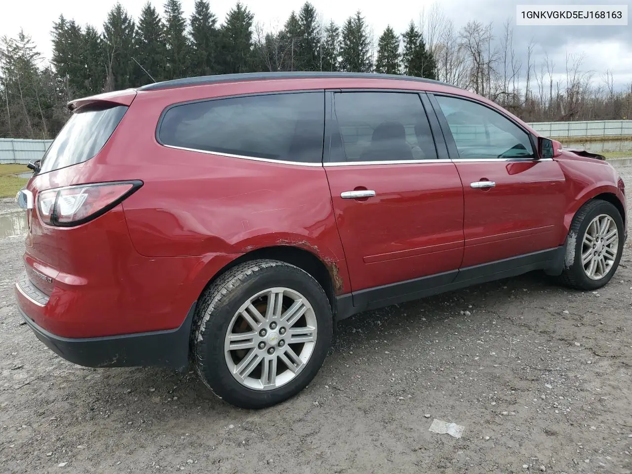1GNKVGKD5EJ168163 2014 Chevrolet Traverse Lt