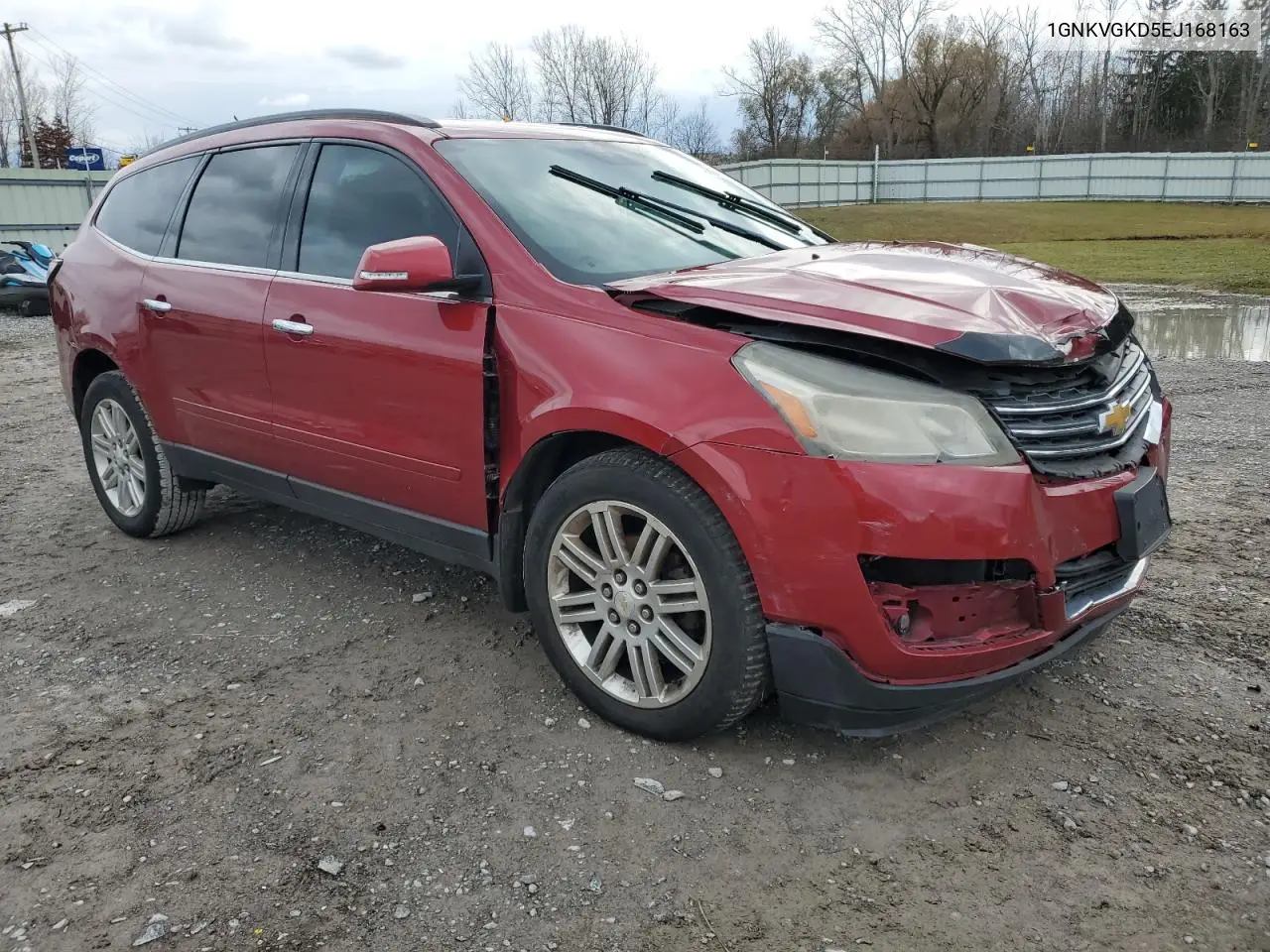1GNKVGKD5EJ168163 2014 Chevrolet Traverse Lt