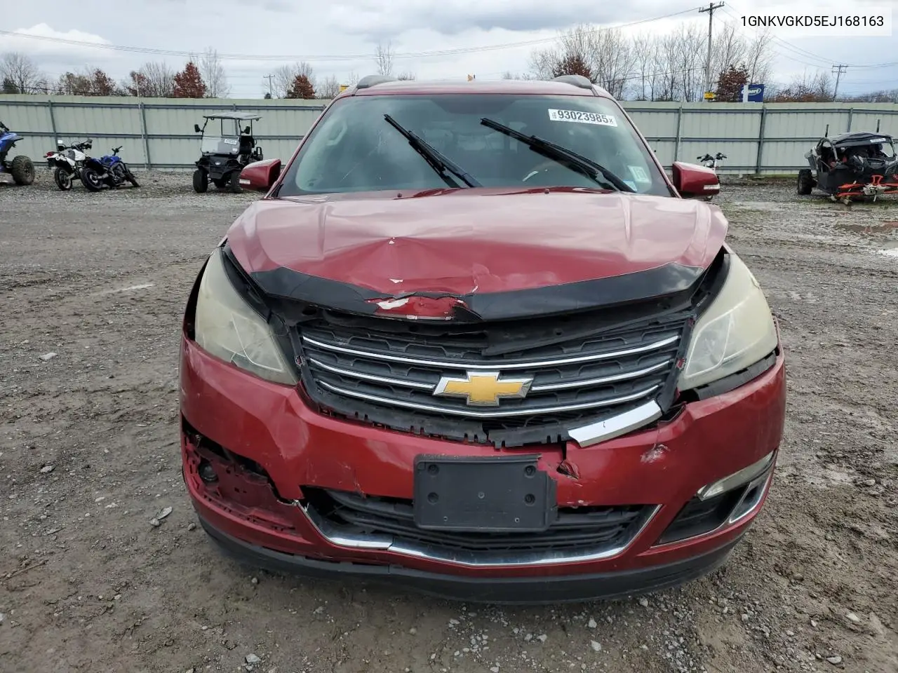 1GNKVGKD5EJ168163 2014 Chevrolet Traverse Lt