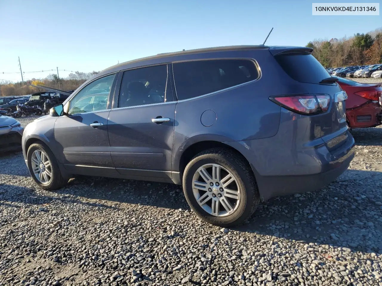 1GNKVGKD4EJ131346 2014 Chevrolet Traverse Lt