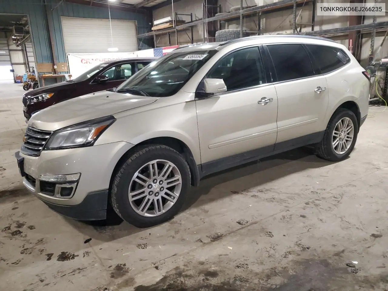 1GNKRGKD6EJ266235 2014 Chevrolet Traverse Lt