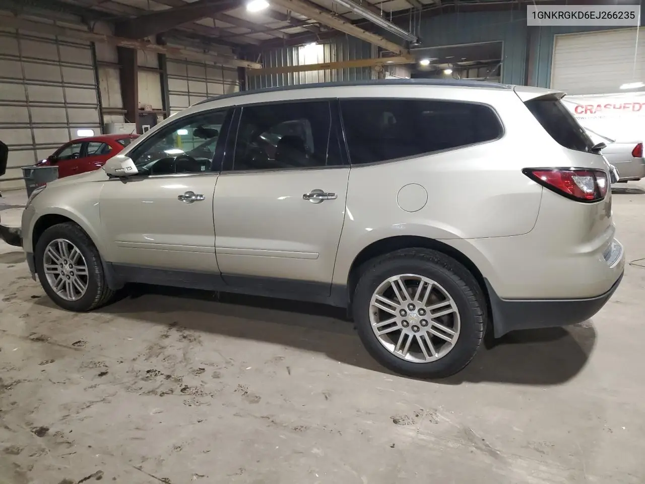 1GNKRGKD6EJ266235 2014 Chevrolet Traverse Lt