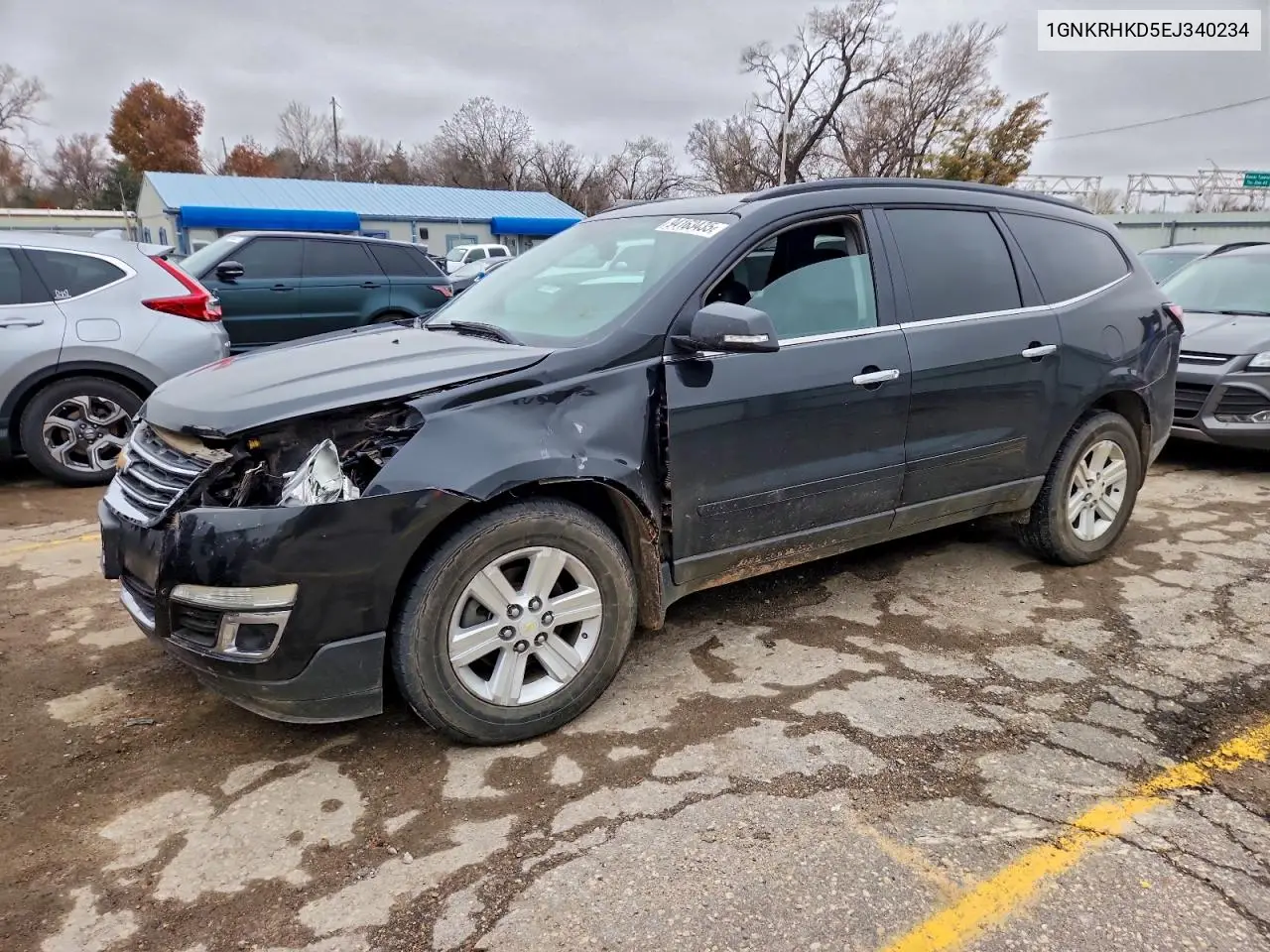 1GNKRHKD5EJ340234 2014 Chevrolet Traverse Lt
