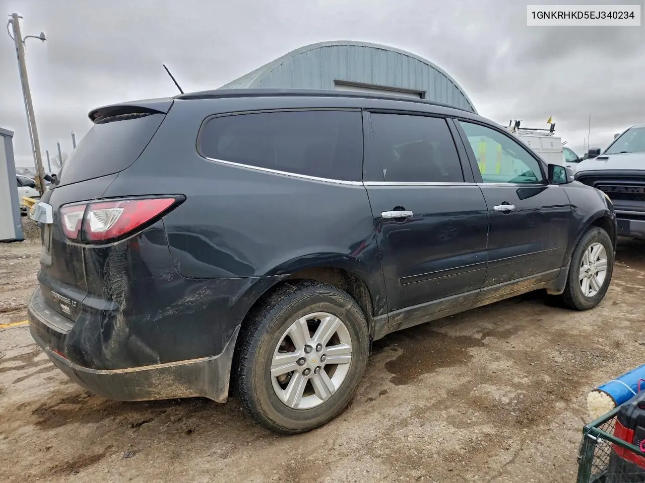 1GNKRHKD5EJ340234 2014 Chevrolet Traverse Lt