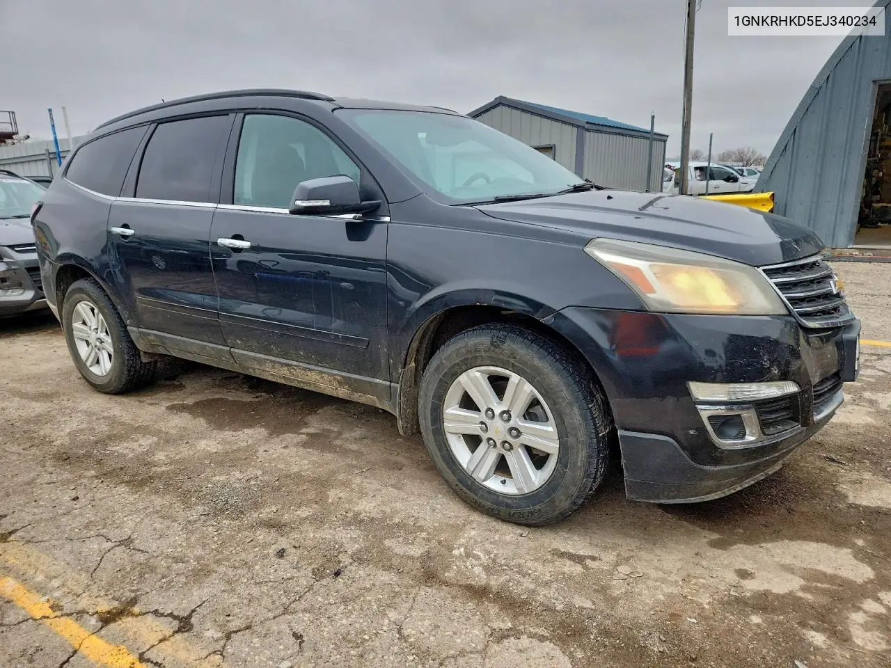 1GNKRHKD5EJ340234 2014 Chevrolet Traverse Lt