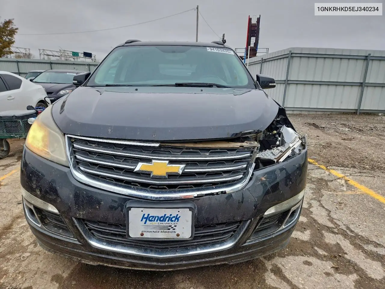 1GNKRHKD5EJ340234 2014 Chevrolet Traverse Lt