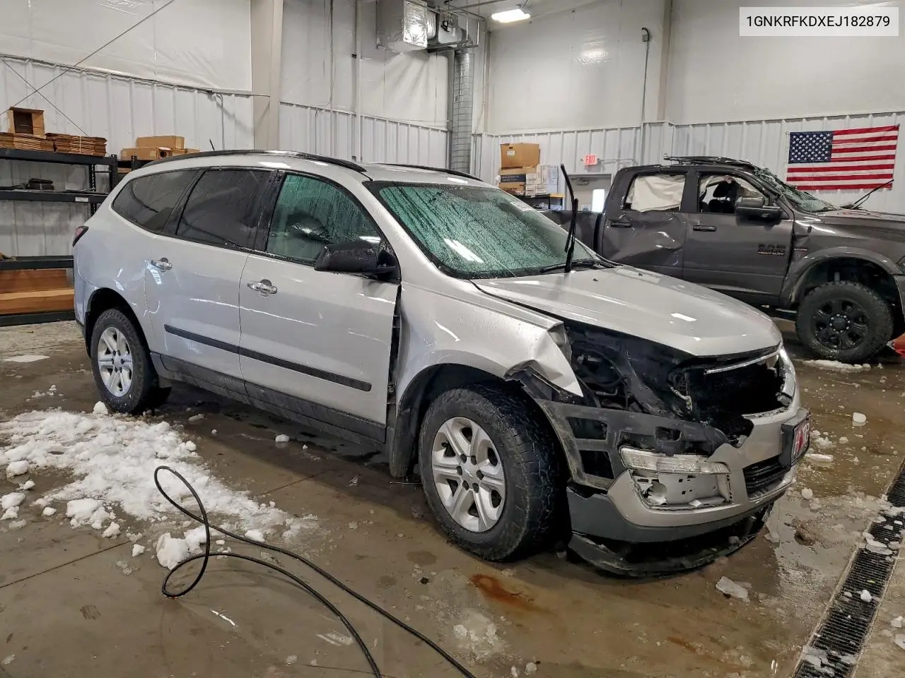 1GNKRFKDXEJ182879 2014 Chevrolet Traverse Ls