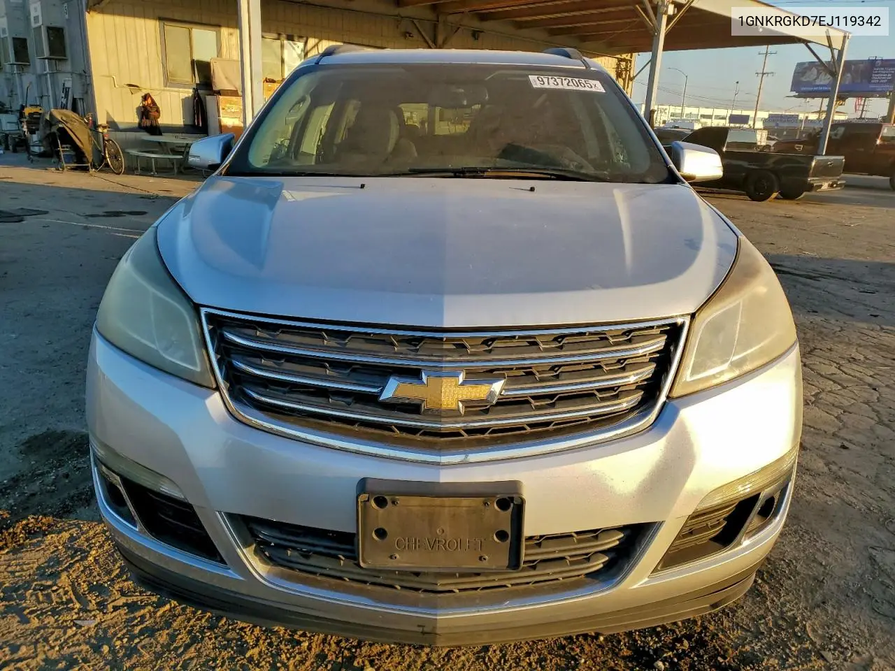 1GNKRGKD7EJ119342 2014 Chevrolet Traverse Lt