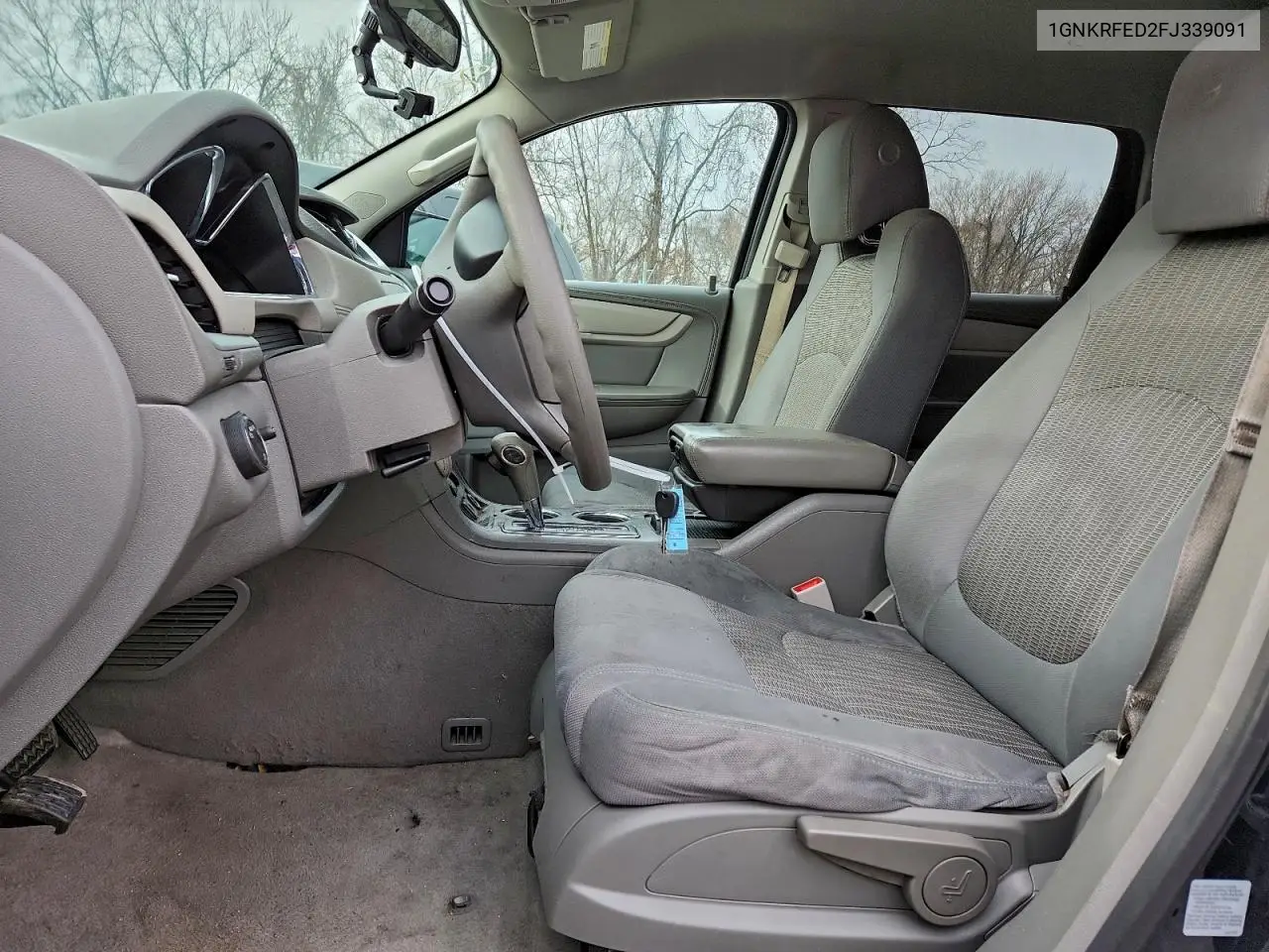 1GNKRFED2FJ339091 2015 Chevrolet Traverse Ls