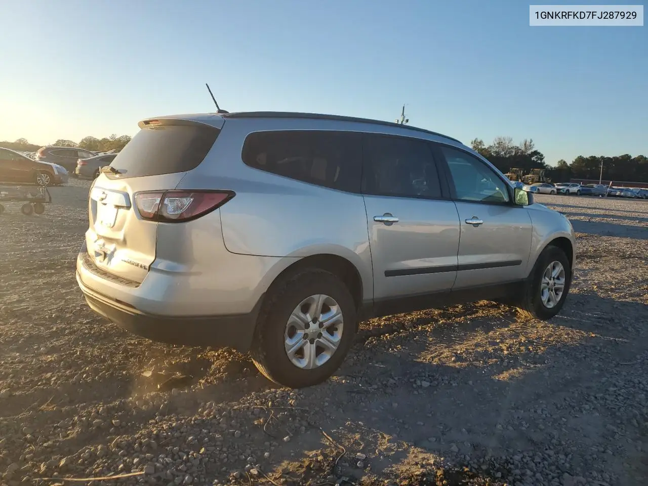 1GNKRFKD7FJ287929 2015 Chevrolet Traverse Ls