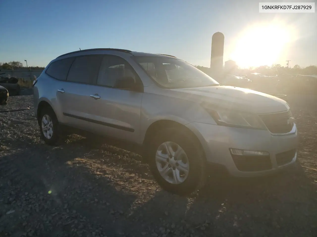1GNKRFKD7FJ287929 2015 Chevrolet Traverse Ls
