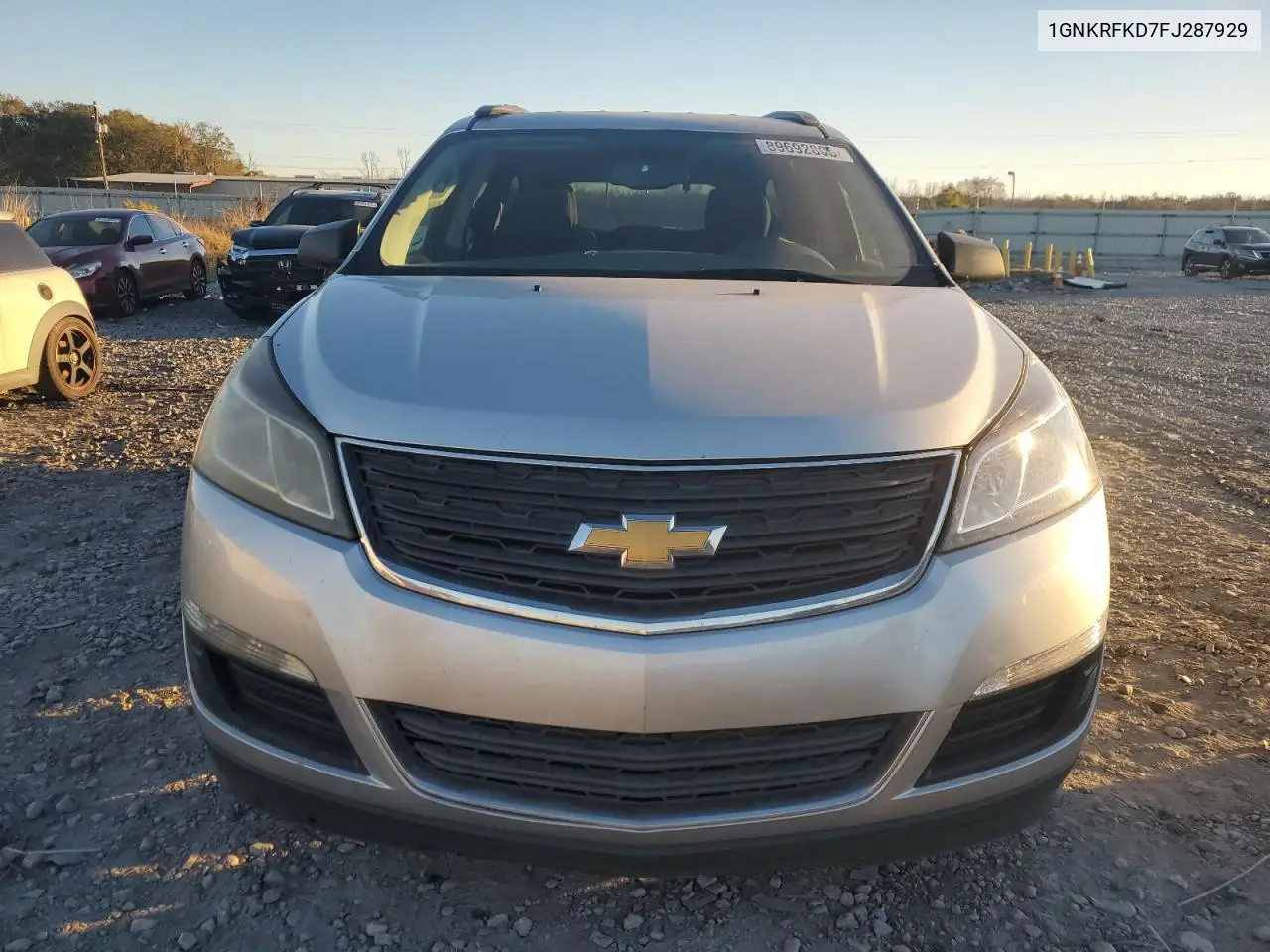 1GNKRFKD7FJ287929 2015 Chevrolet Traverse Ls