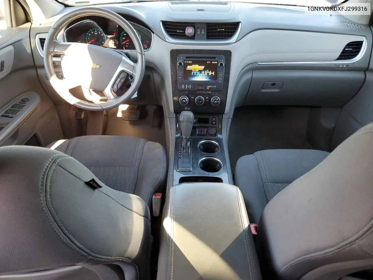 1GNKVGKDXFJ299316 2015 Chevrolet Traverse Lt