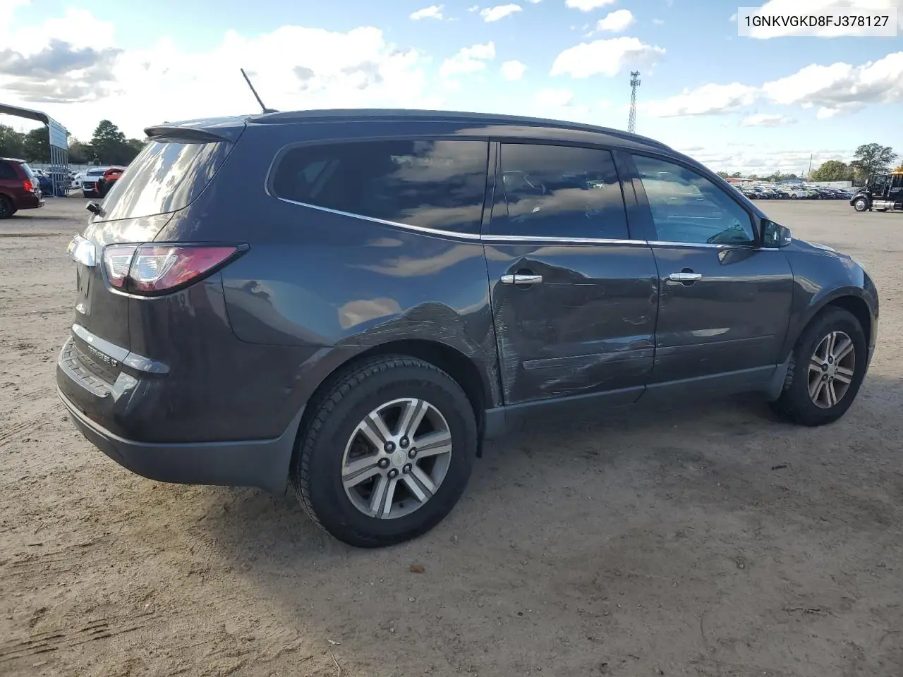 1GNKVGKD8FJ378127 2015 Chevrolet Traverse Lt