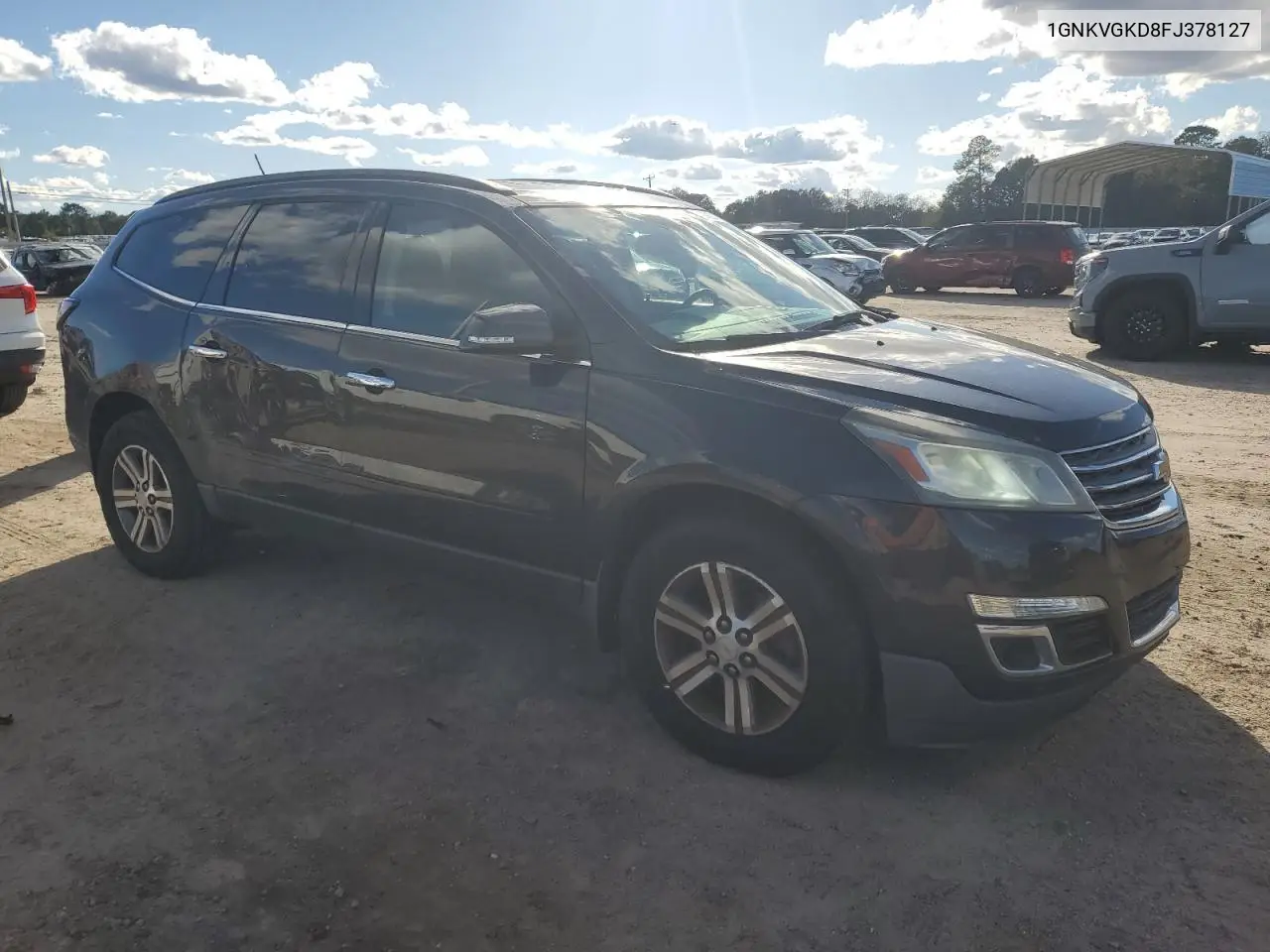 1GNKVGKD8FJ378127 2015 Chevrolet Traverse Lt