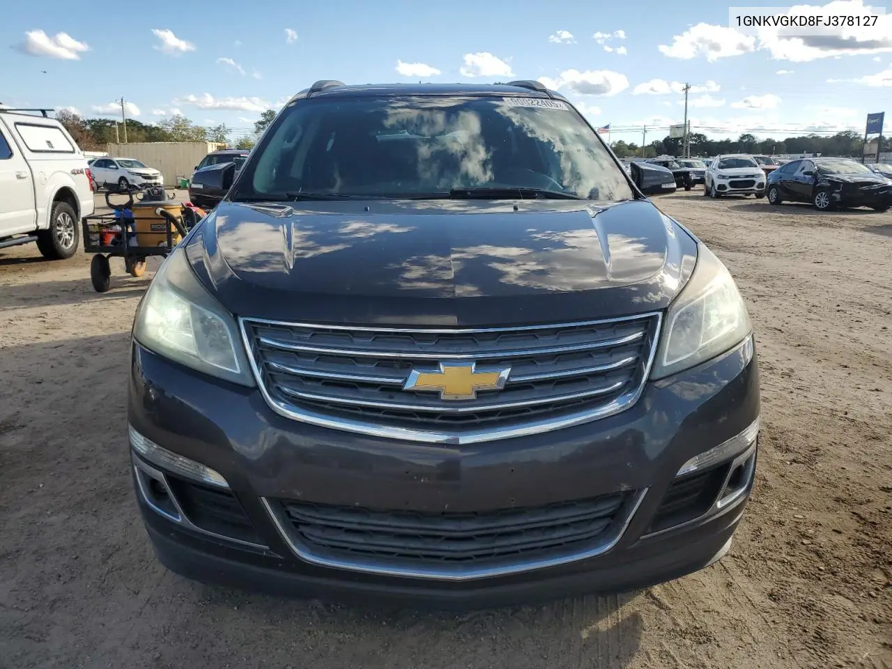 1GNKVGKD8FJ378127 2015 Chevrolet Traverse Lt