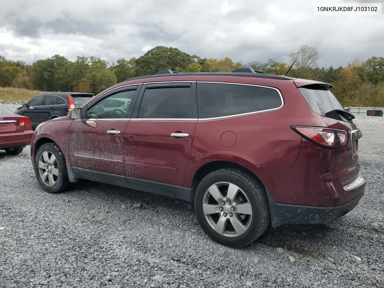 1GNKRJKD8FJ103102 2015 Chevrolet Traverse Ltz