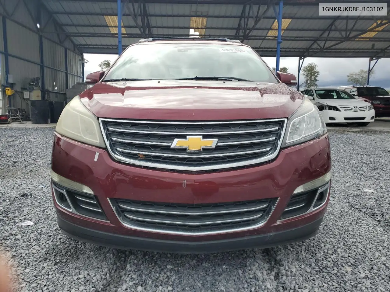 1GNKRJKD8FJ103102 2015 Chevrolet Traverse Ltz