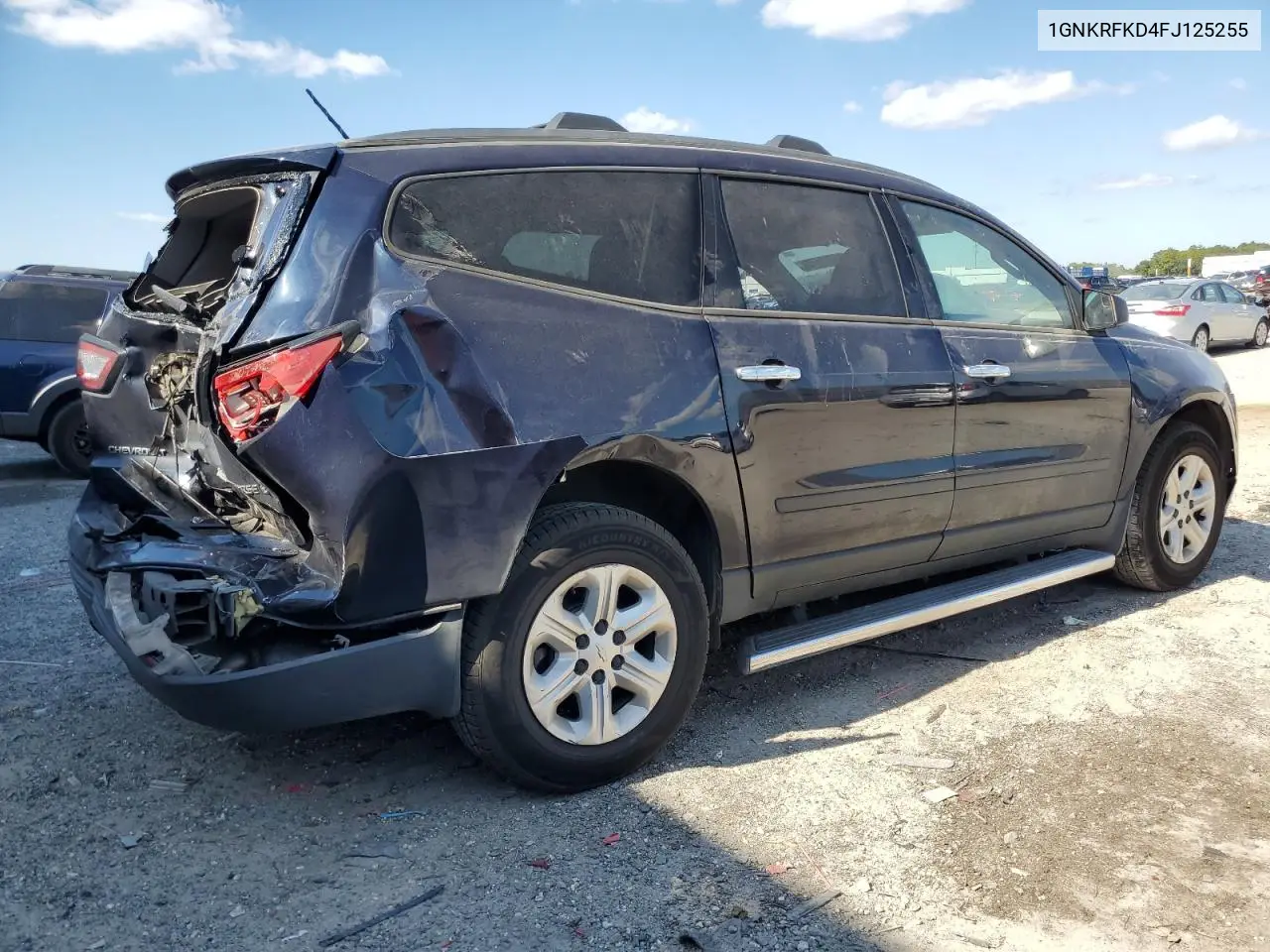 1GNKRFKD4FJ125255 2015 Chevrolet Traverse Ls