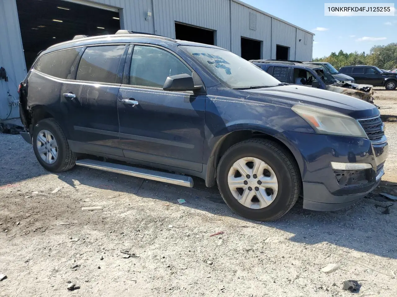 1GNKRFKD4FJ125255 2015 Chevrolet Traverse Ls
