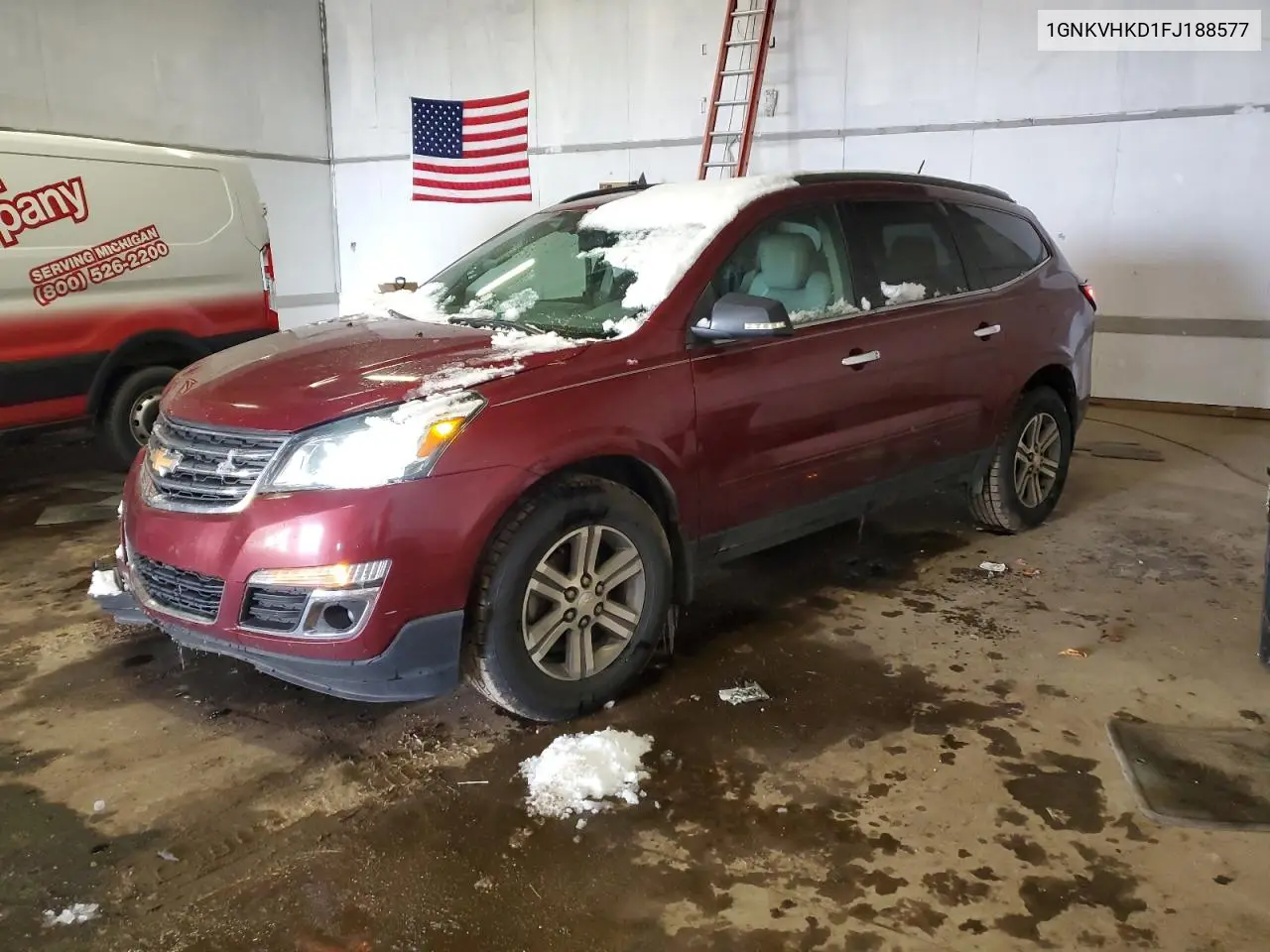 1GNKVHKD1FJ188577 2015 Chevrolet Traverse Lt
