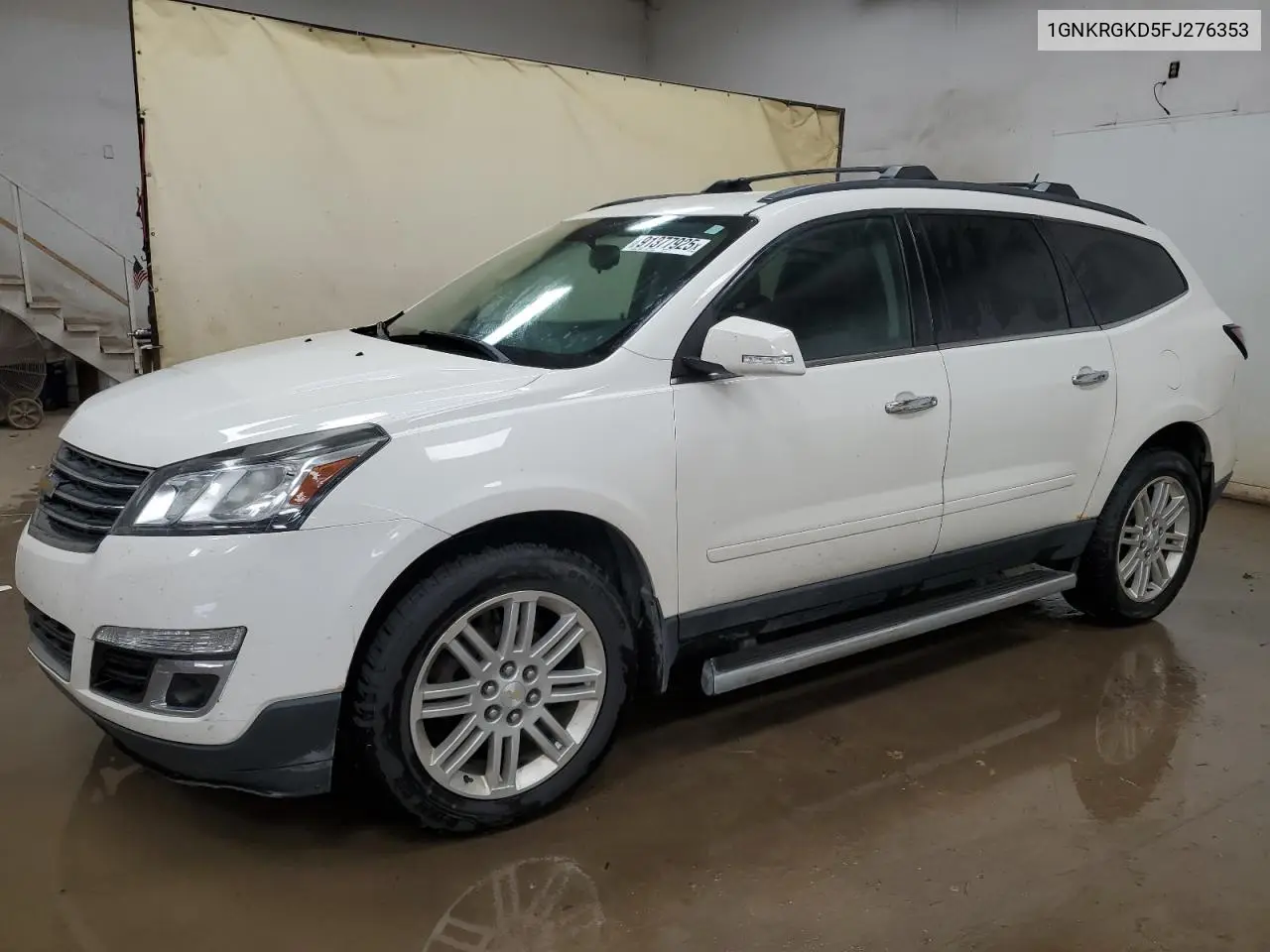 1GNKRGKD5FJ276353 2015 Chevrolet Traverse Lt