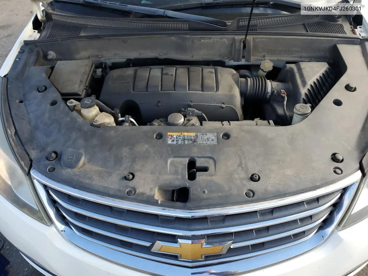 1GNKVJKD4FJ260301 2015 Chevrolet Traverse Ltz