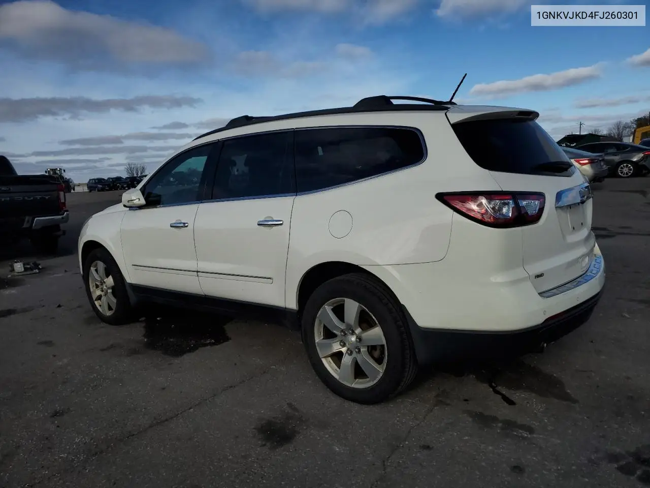 1GNKVJKD4FJ260301 2015 Chevrolet Traverse Ltz