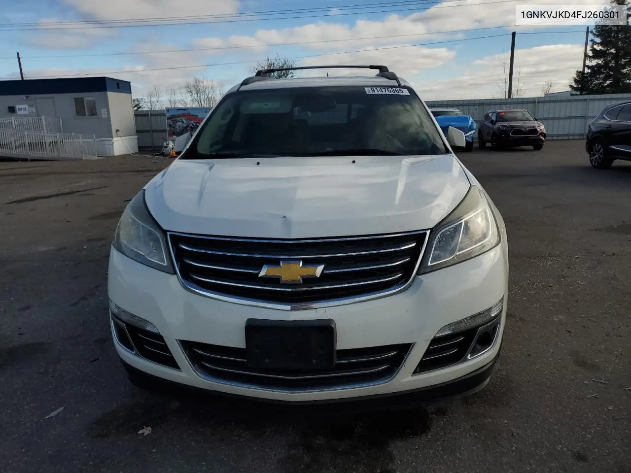 1GNKVJKD4FJ260301 2015 Chevrolet Traverse Ltz