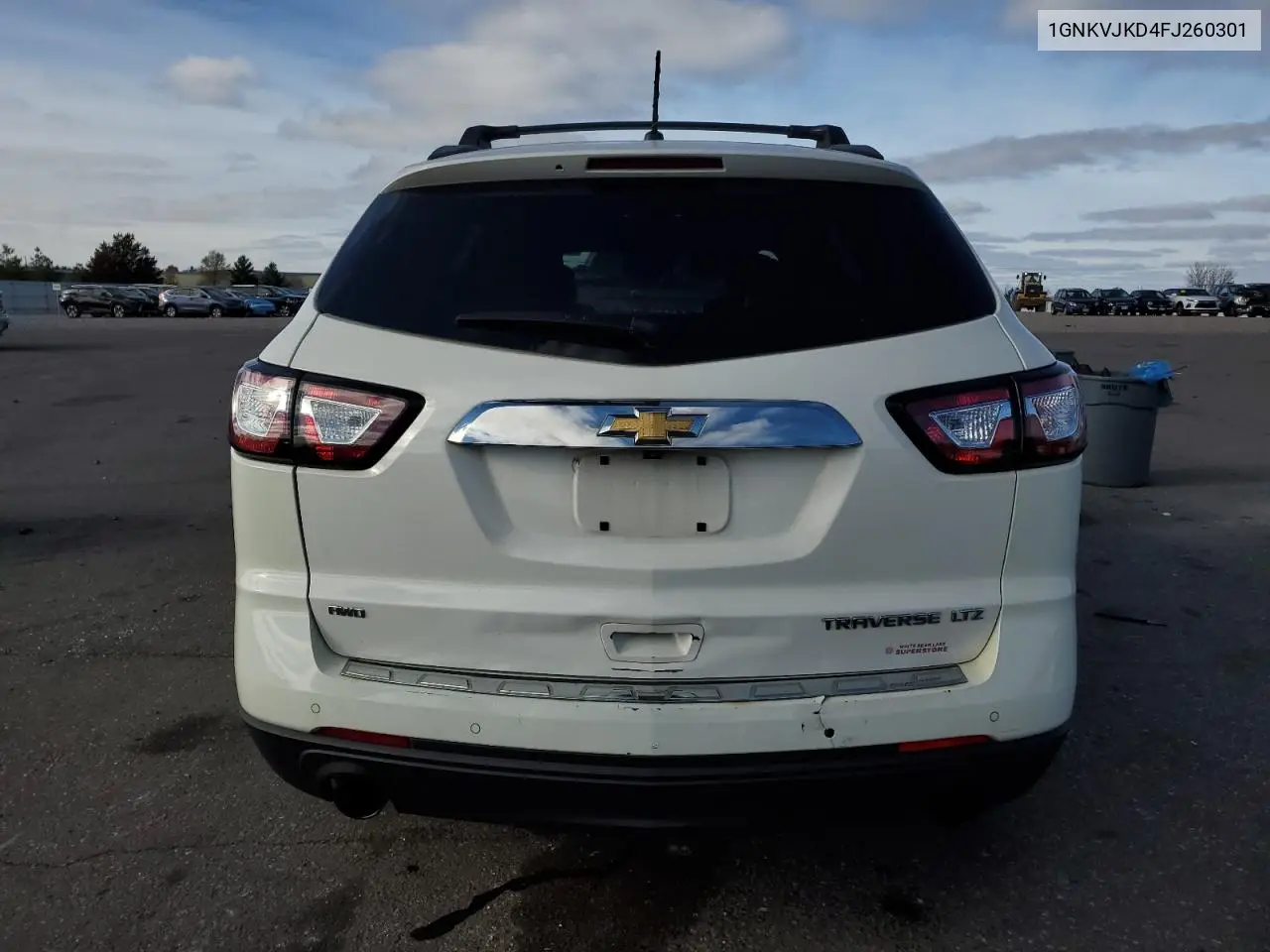 1GNKVJKD4FJ260301 2015 Chevrolet Traverse Ltz