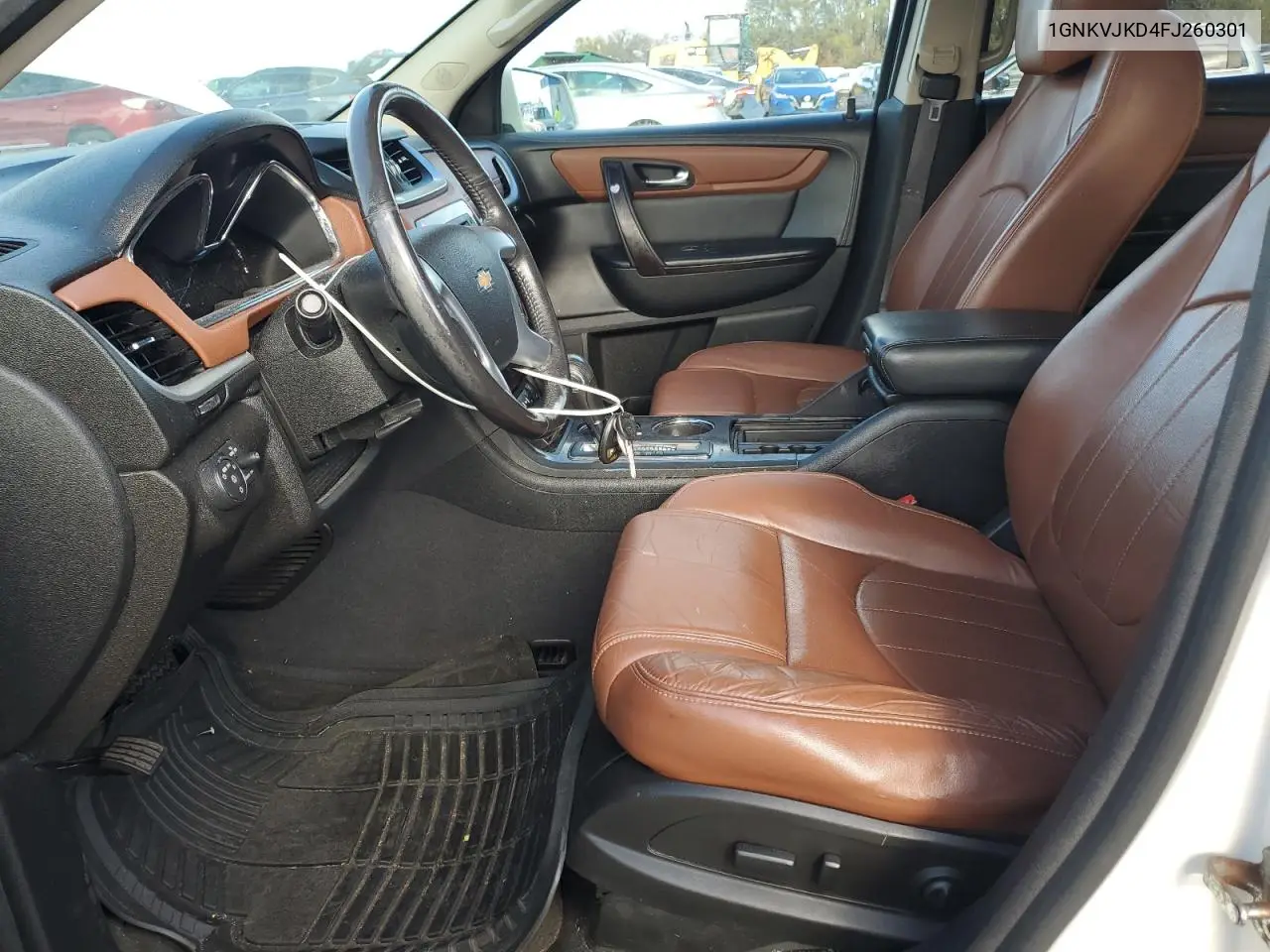 1GNKVJKD4FJ260301 2015 Chevrolet Traverse Ltz