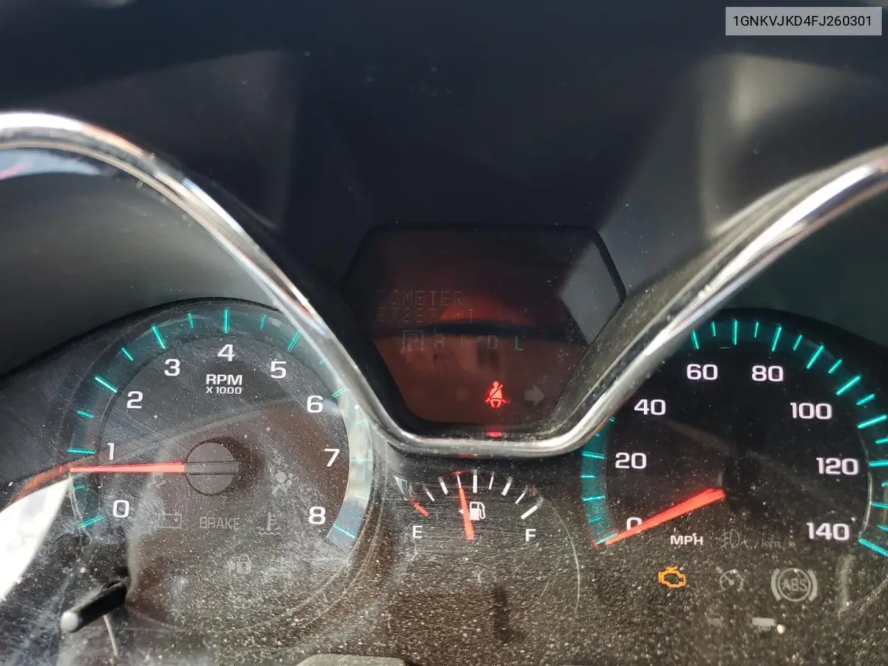 1GNKVJKD4FJ260301 2015 Chevrolet Traverse Ltz