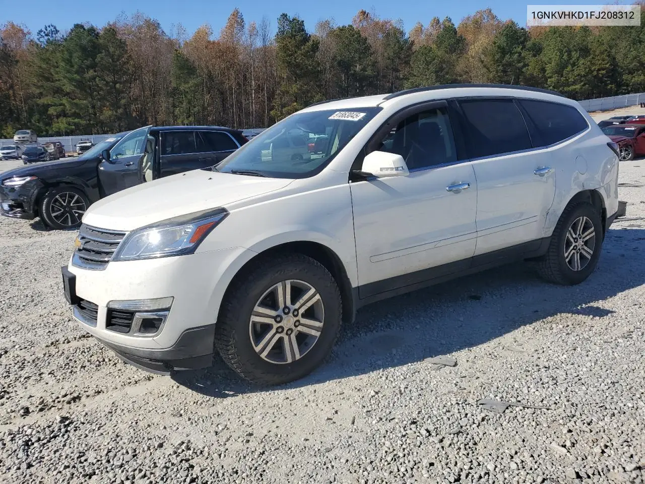 1GNKVHKD1FJ208312 2015 Chevrolet Traverse Lt