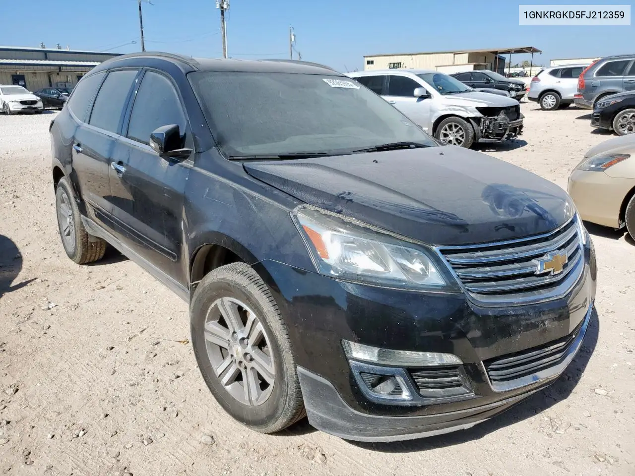1GNKRGKD5FJ212359 2015 Chevrolet Traverse Lt