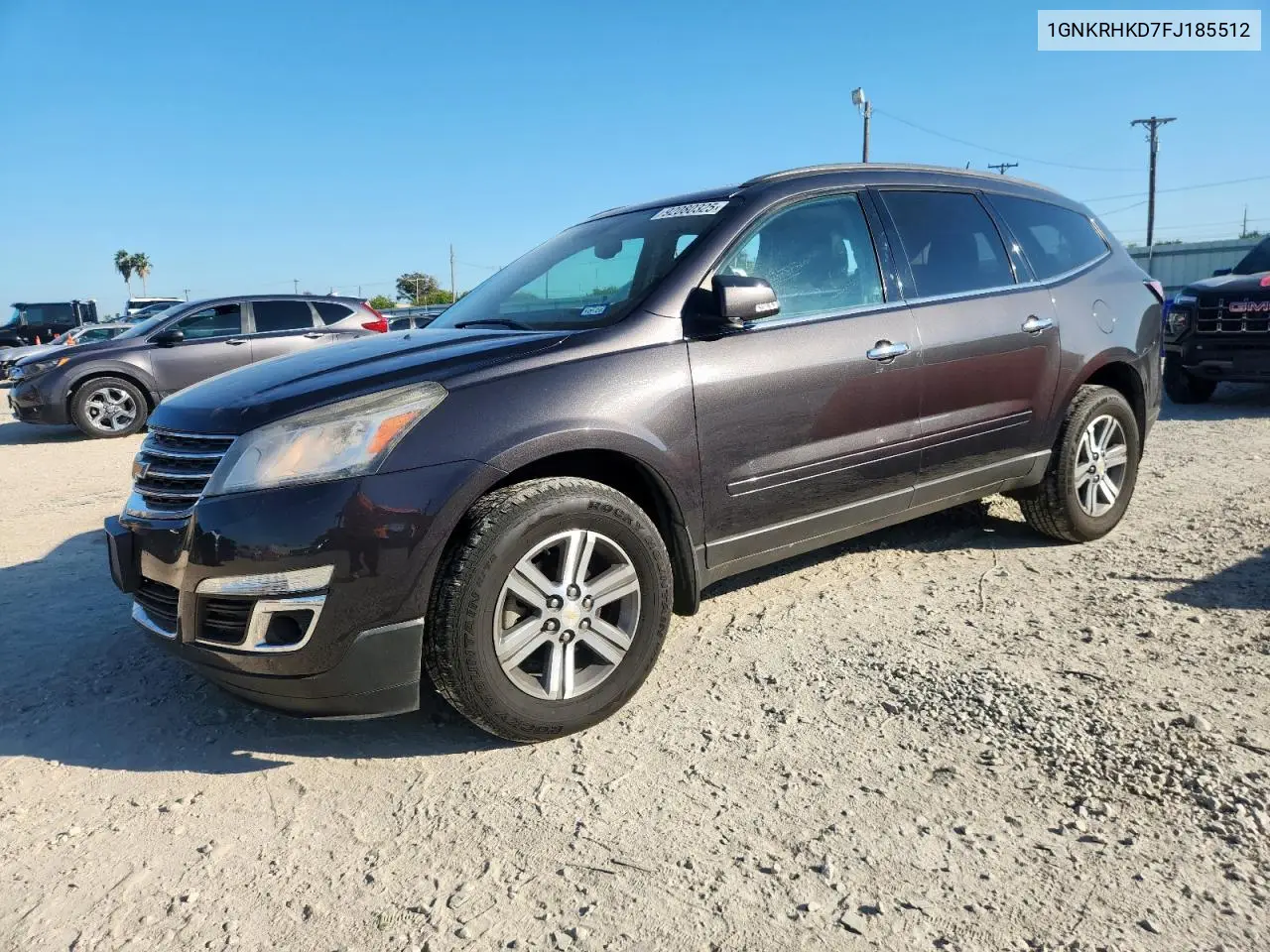 1GNKRHKD7FJ185512 2015 Chevrolet Traverse Lt