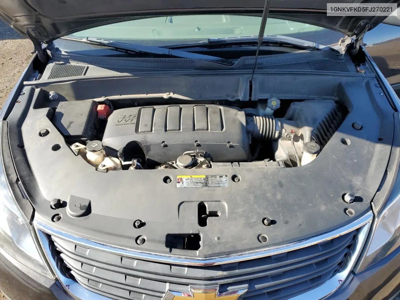 1GNKVFKD5FJ270221 2015 Chevrolet Traverse Ls