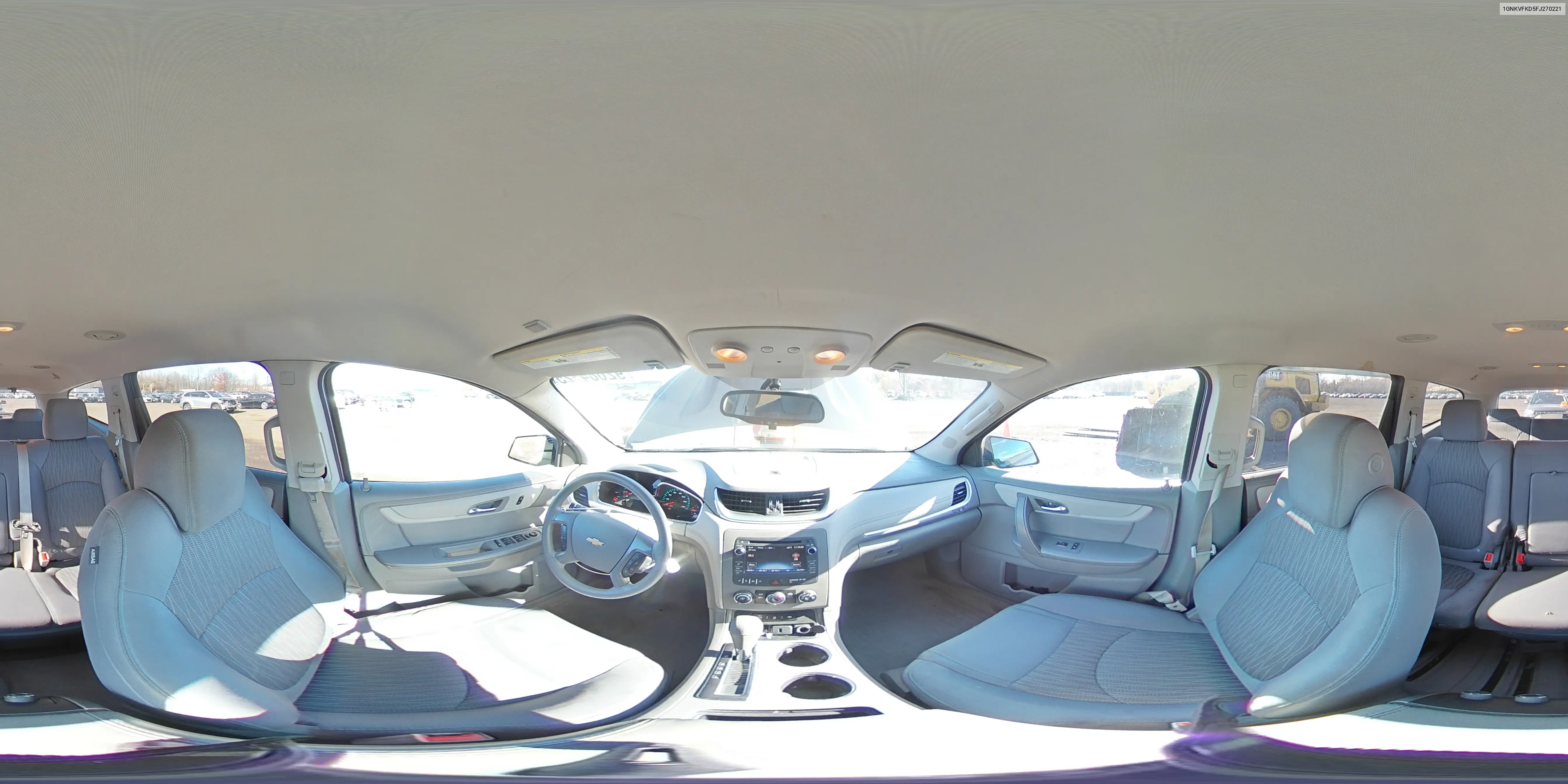 1GNKVFKD5FJ270221 2015 Chevrolet Traverse Ls