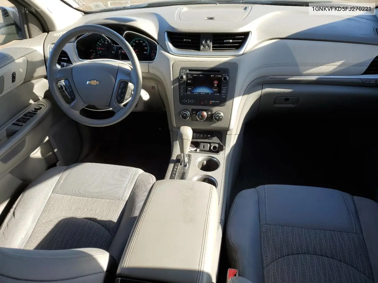 1GNKVFKD5FJ270221 2015 Chevrolet Traverse Ls